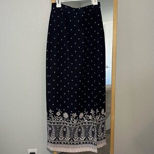 Vintage Chaus Wrap Maxi Skirt size 4